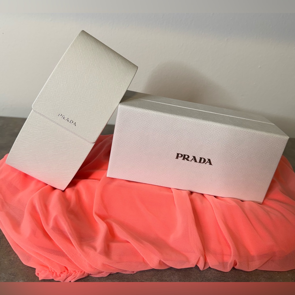 Authentic Prada Sunglasses Case  Box